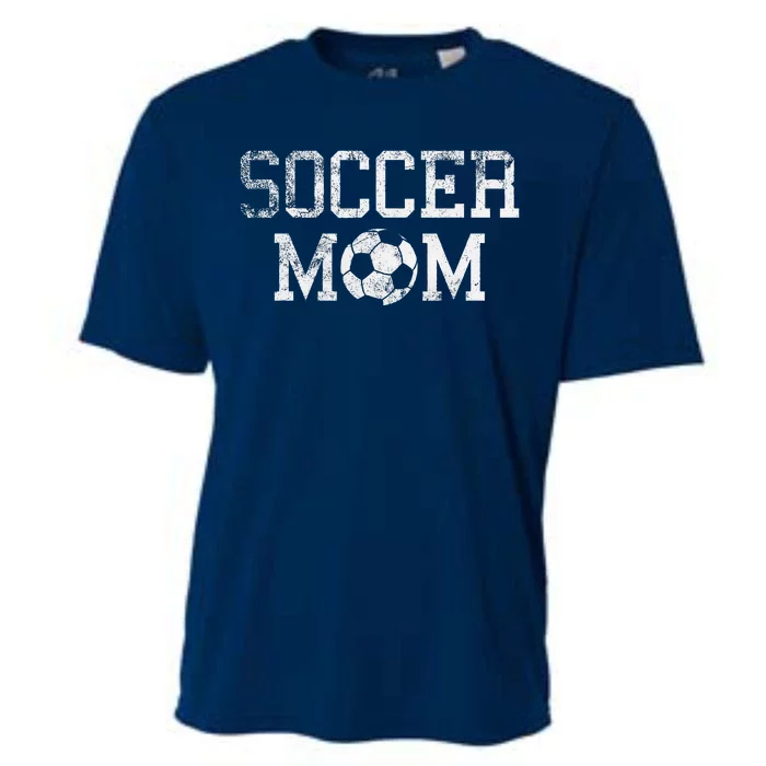 Soccer Mama Clothing Retro Vintage Soccer Mom Cooling Performance Crew T-Shirt