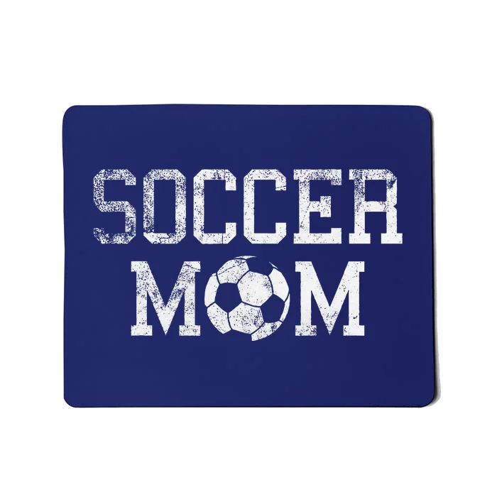 Soccer Mama Clothing Retro Vintage Soccer Mom Mousepad