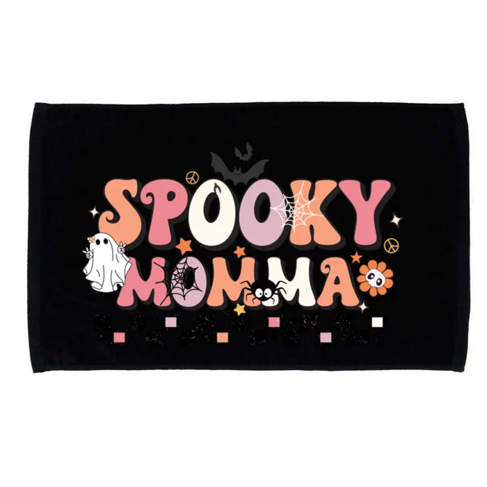 Spooky Momma Cute Gift Halloween Mom Meaningful Gift Stay Spooky Momma Gift Microfiber Hand Towel