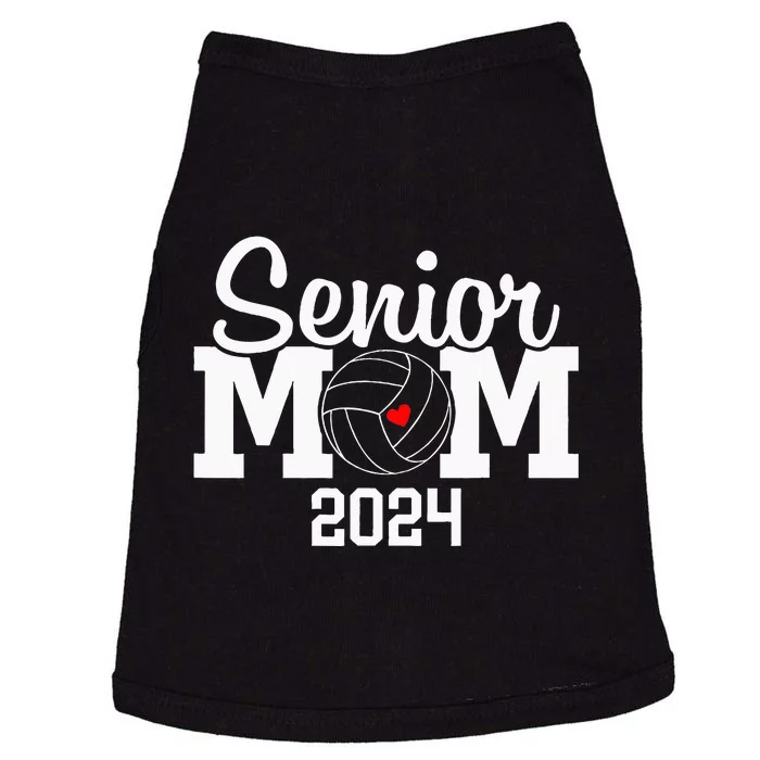 Senior Mom Class Of 2024 Volleyball Mom Graduation Doggie Tank