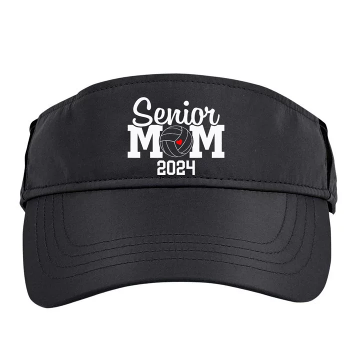 Senior Mom Class Of 2024 Volleyball Mom Graduation Adult Drive Performance Visor