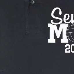 Senior Mom Class Of 2024 Volleyball Mom Graduation Softstyle Adult Sport Polo