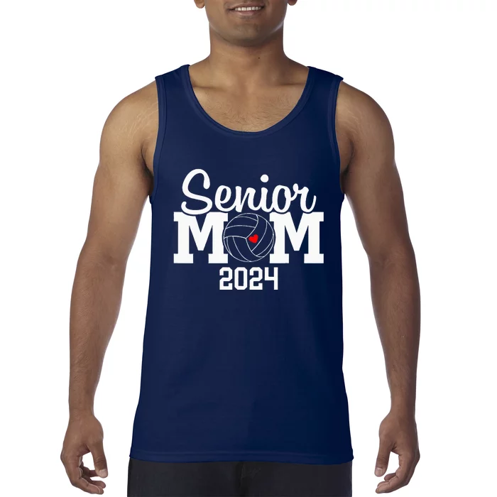 Senior Mom Class Of 2024 Volleyball Mom Graduation Tank Top