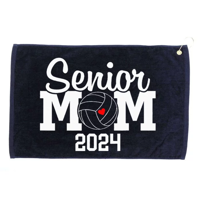 Senior Mom Class Of 2024 Volleyball Mom Graduation Grommeted Golf Towel