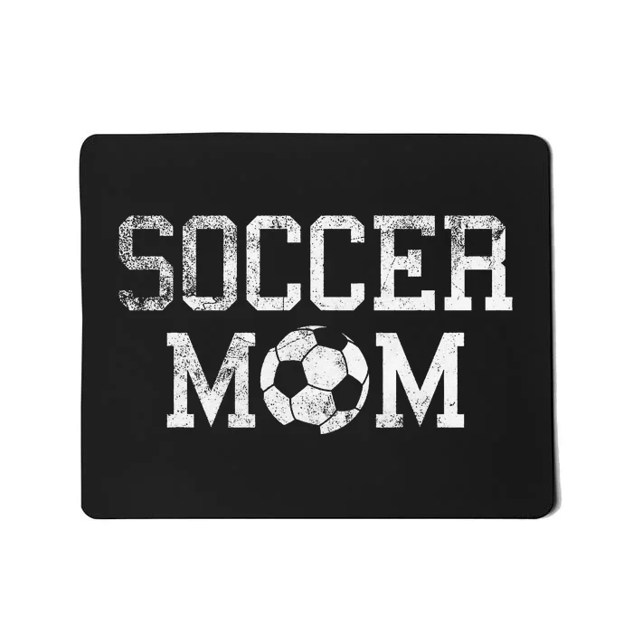 Soccer Mama Clothing Retro Vintage Soccer Mom Mousepad