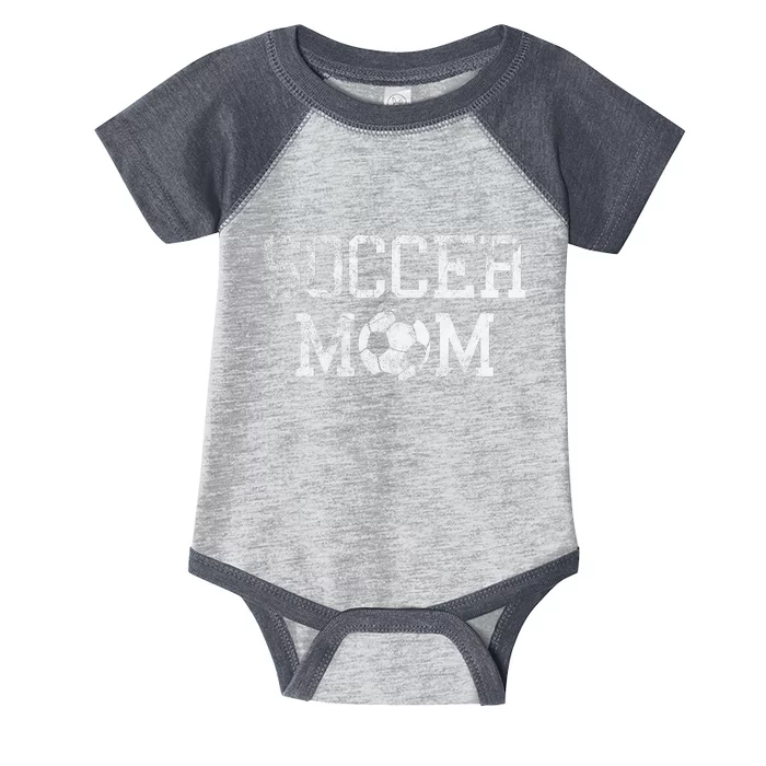 Soccer Mama Clothing Retro Vintage Soccer Mom Infant Baby Jersey Bodysuit