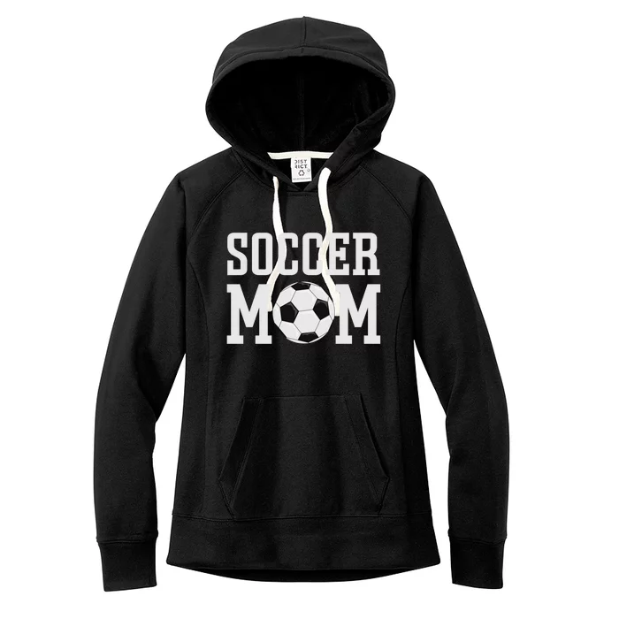 Soccer Mama Cool Gift Soccer Mom Gift Women's Fleece Hoodie