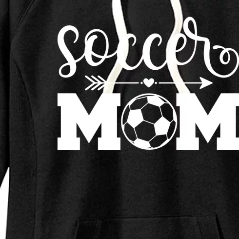 Soccer Mom Cute Gift Women's Fleece Hoodie