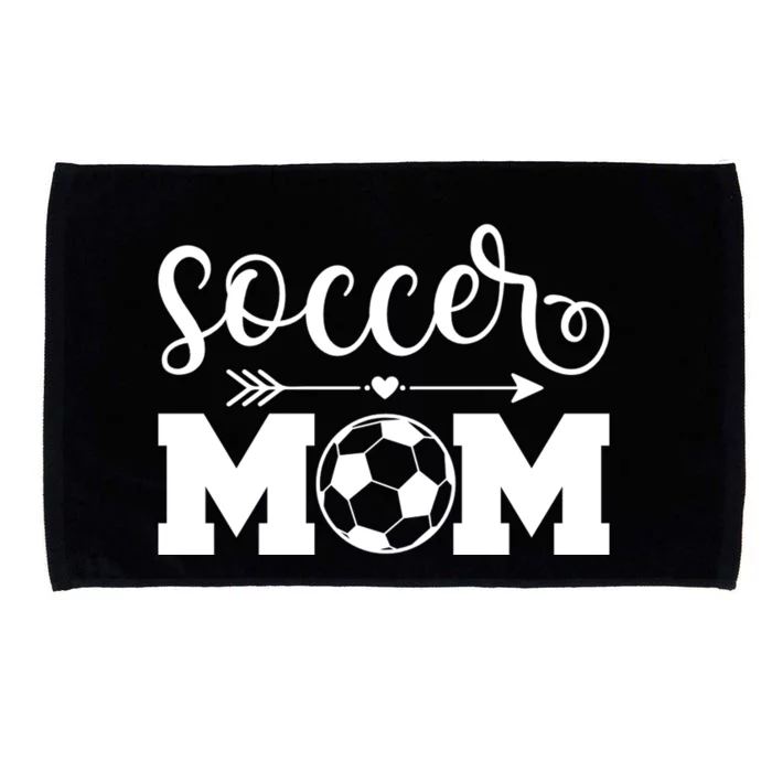 Soccer Mom Cute Gift Microfiber Hand Towel