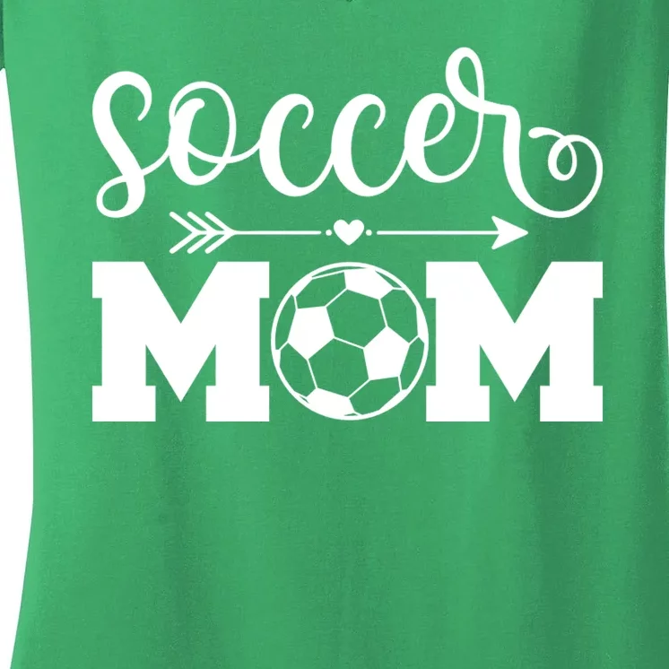 Soccer Mom Cute Gift Women's V-Neck T-Shirt