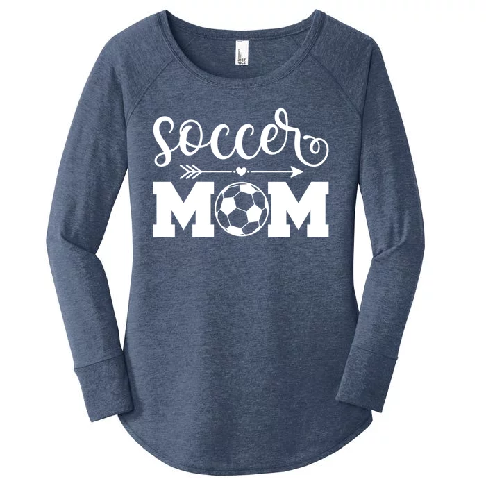 Soccer Mom Cute Gift Women's Perfect Tri Tunic Long Sleeve Shirt