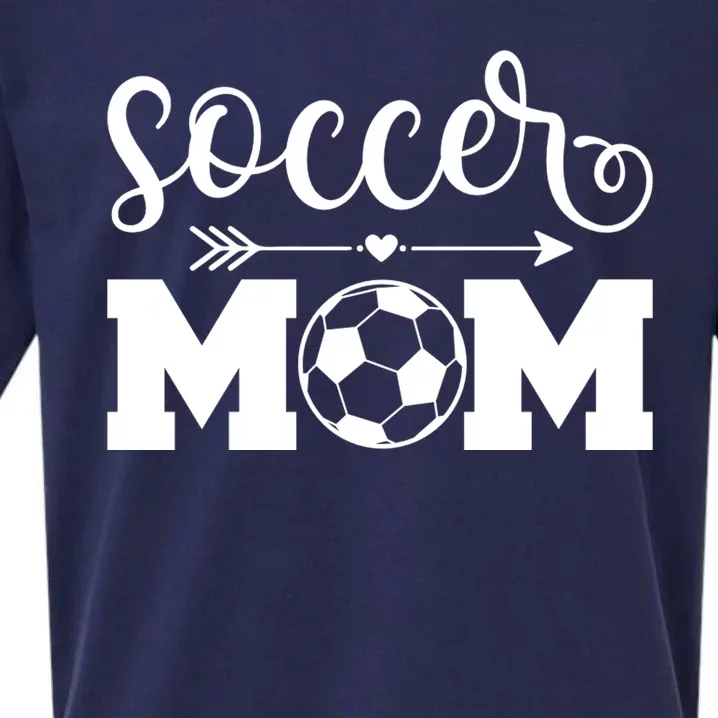 Soccer Mom Cute Gift Sueded Cloud Jersey T-Shirt