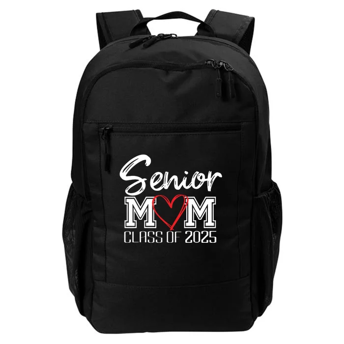 Senior Mom Class Of 2025 Proud Mom Of Graduate Heart Mom Daily Commute Backpack