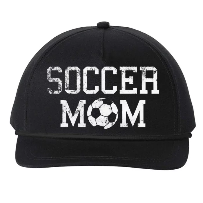 Soccer Mama Clothing Retro Vintage Soccer Mom Snapback Five-Panel Rope Hat