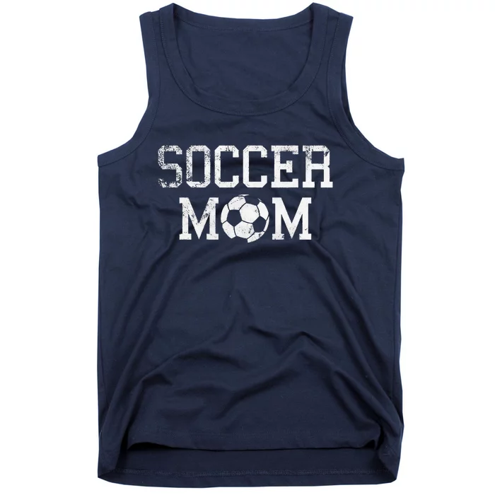 Soccer Mama Clothing Retro Vintage Soccer Mom Tank Top