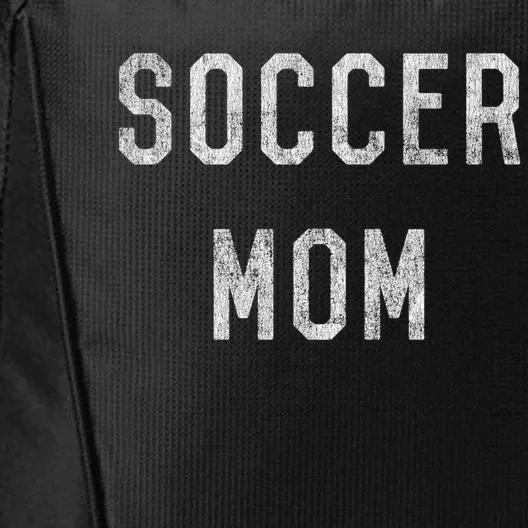 Soccer Mom Cute Gift City Backpack