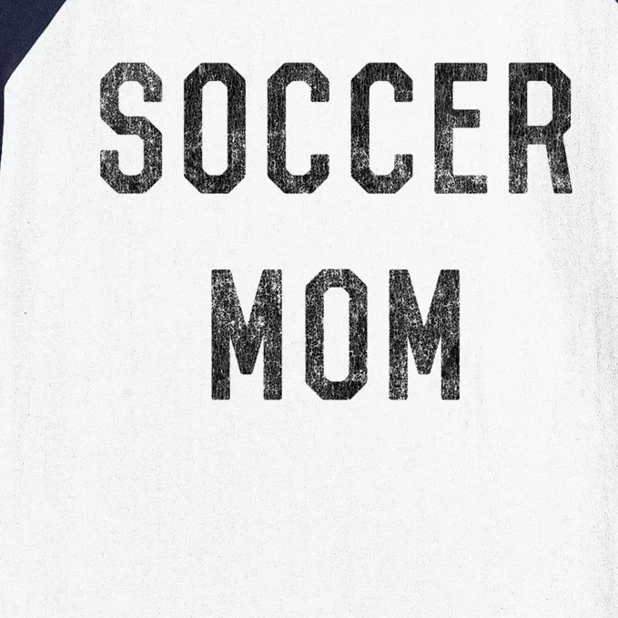 Soccer Mom Cute Gift Baseball Sleeve Shirt