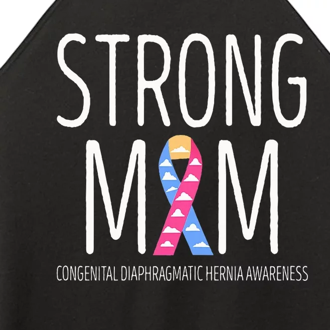 Strong Mom Congenital Diaphragmatic Hernia Awareness Women’s Perfect Tri Rocker Tank