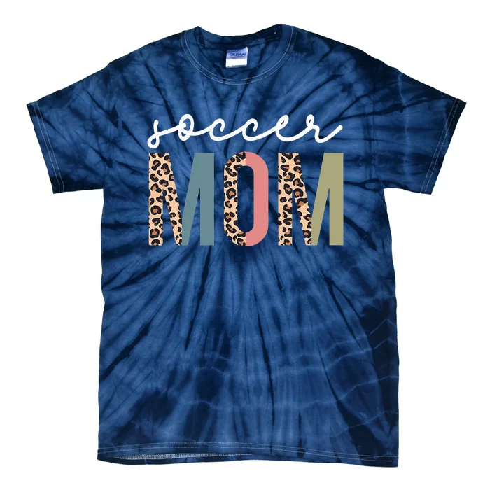 Soccer Mom Cute Mom Life Soccer Game Day Cheer Mom Tie-Dye T-Shirt