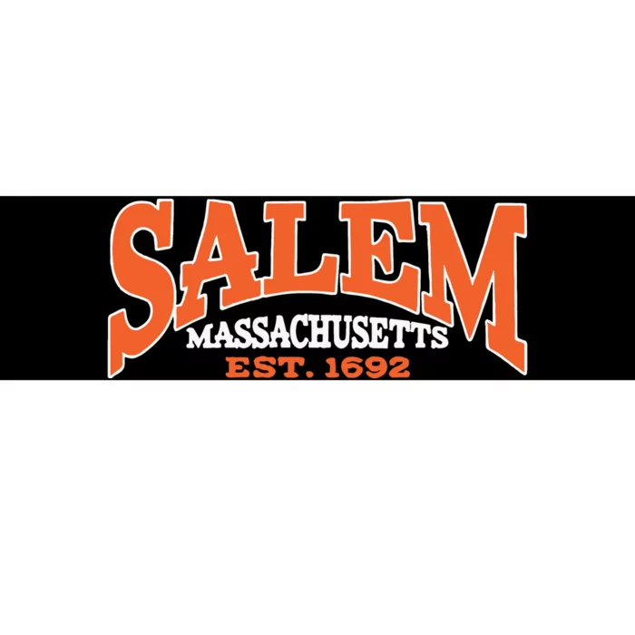 Salem Massachusetts Cute Fall Salem Est 1692 Bumper Sticker