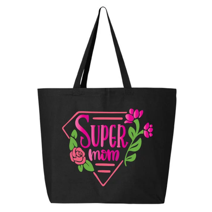 Super Mom Cute Gift 25L Jumbo Tote