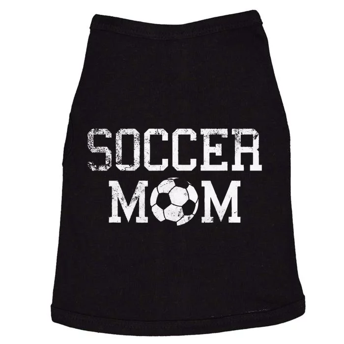 Soccer Mama Clothing Retro Vintage Soccer Mom Doggie Tank