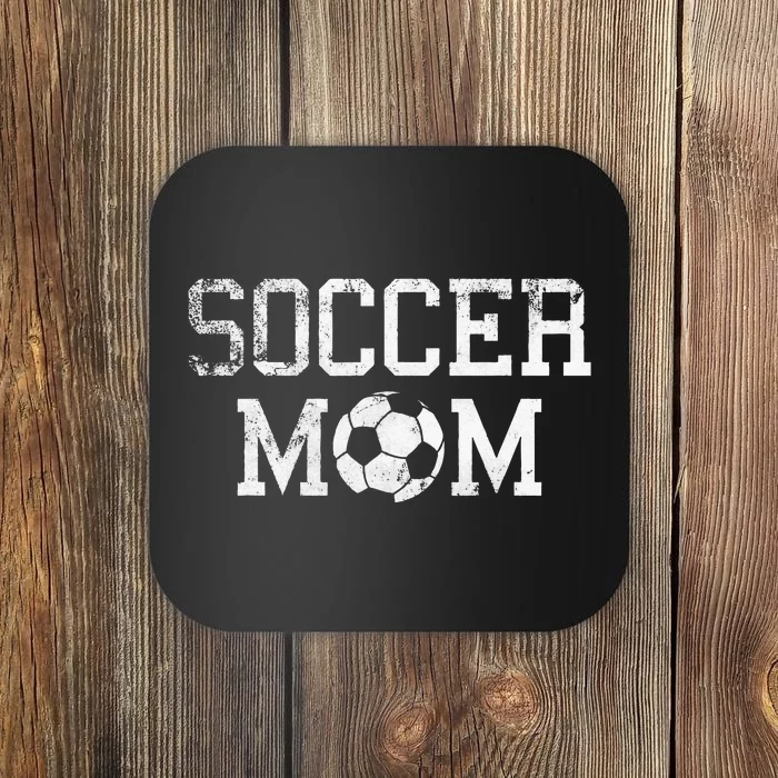 Soccer Mama Clothing Retro Vintage Soccer Mom Coaster