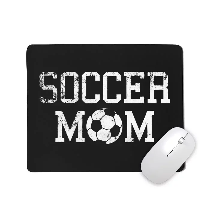 Soccer Mama Clothing Retro Vintage Soccer Mom Mousepad