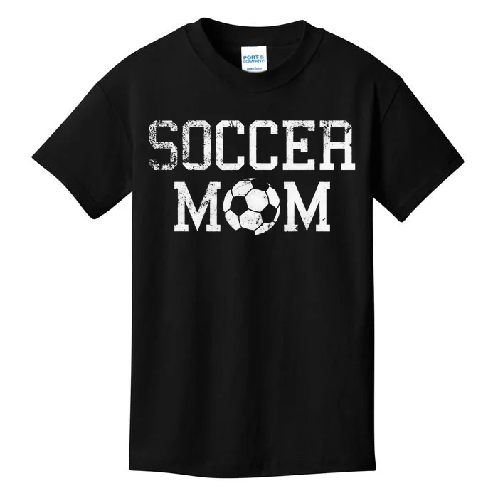 Soccer Mama Clothing Retro Vintage Soccer Mom Kids T-Shirt