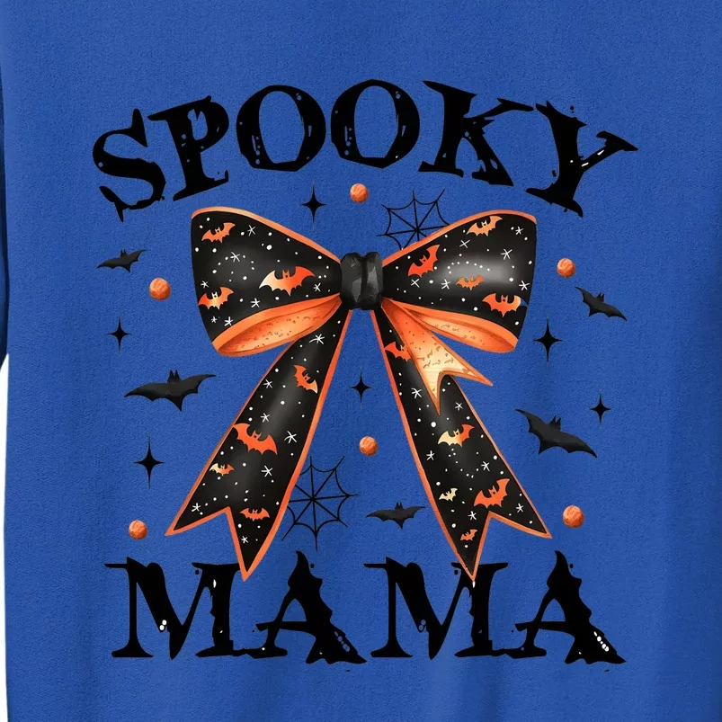 Spooky Mama Coquette Halloween Tall Sweatshirt