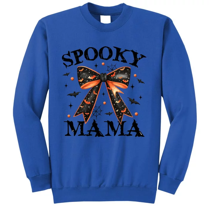 Spooky Mama Coquette Halloween Tall Sweatshirt