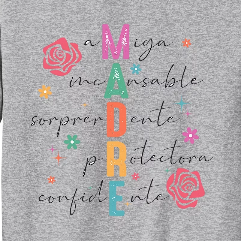 Spanish Mothers Day Retro Madre Mama Sweatshirt