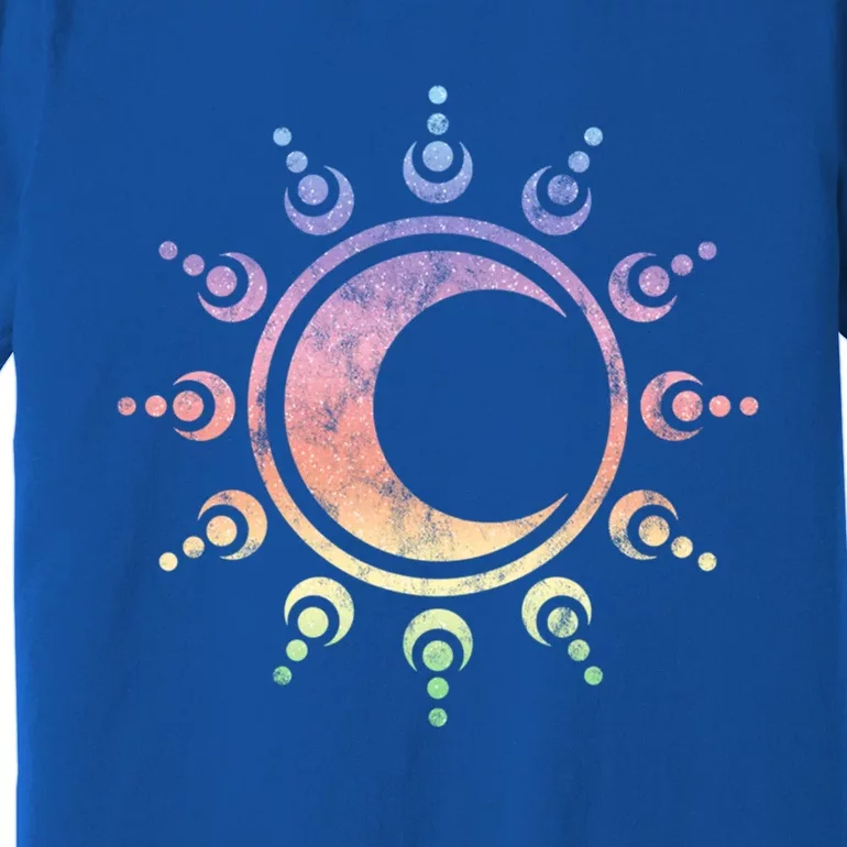 Sun Moon Dala Yoga Spirituality Meditation Magic Wicca Gift Premium T-Shirt