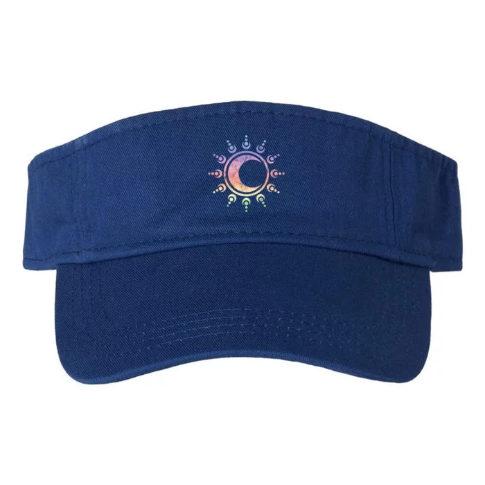 Sun Moon Dala Yoga Spirituality Meditation Magic Wicca Gift Valucap Bio-Washed Visor