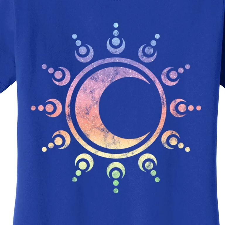 Sun Moon Dala Yoga Spirituality Meditation Magic Wicca Gift Women's T-Shirt