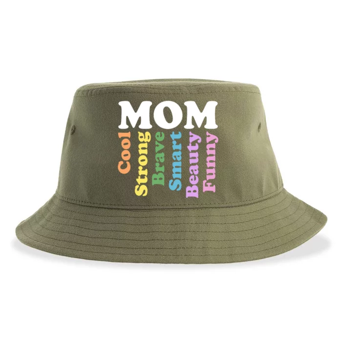 Special Mom Definition Mothers Day Gift Sustainable Bucket Hat