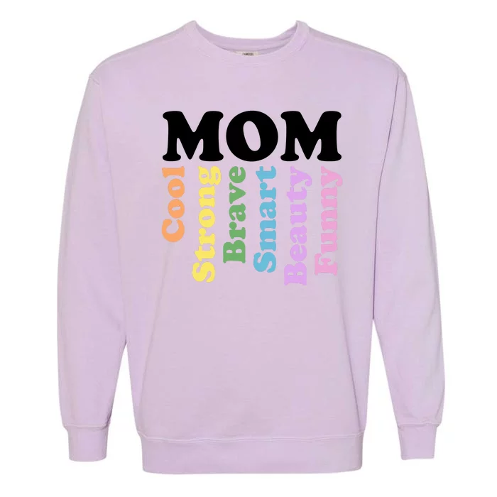 Special Mom Definition Mothers Day Gift Garment-Dyed Sweatshirt