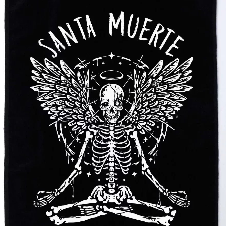 Santa Muerte Death Skeleton Skull Mexico Mexican Calavera Platinum Collection Golf Towel