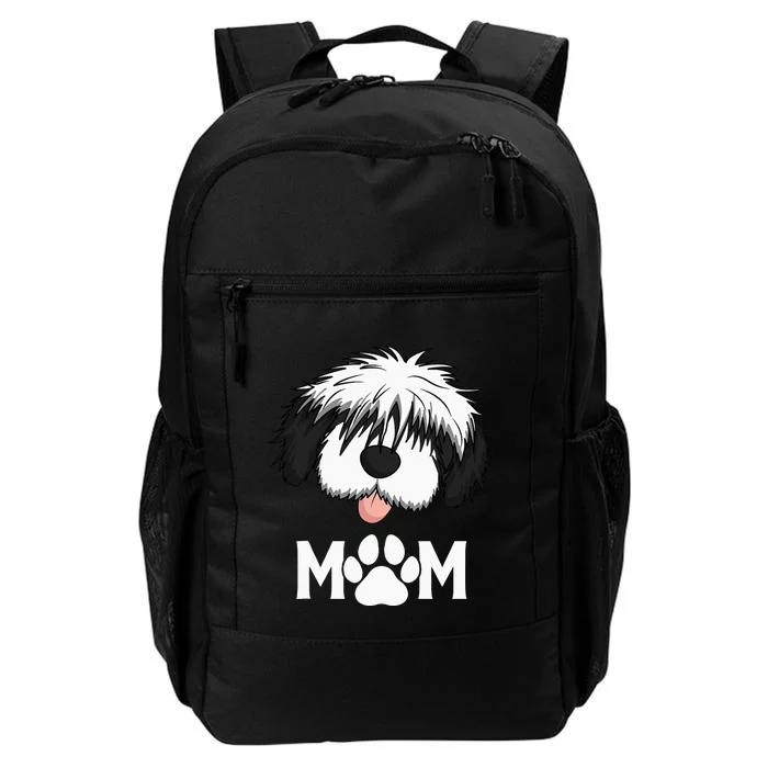 Sheepadoodle Mom Dog Mother funny Mother's Day Daily Commute Backpack