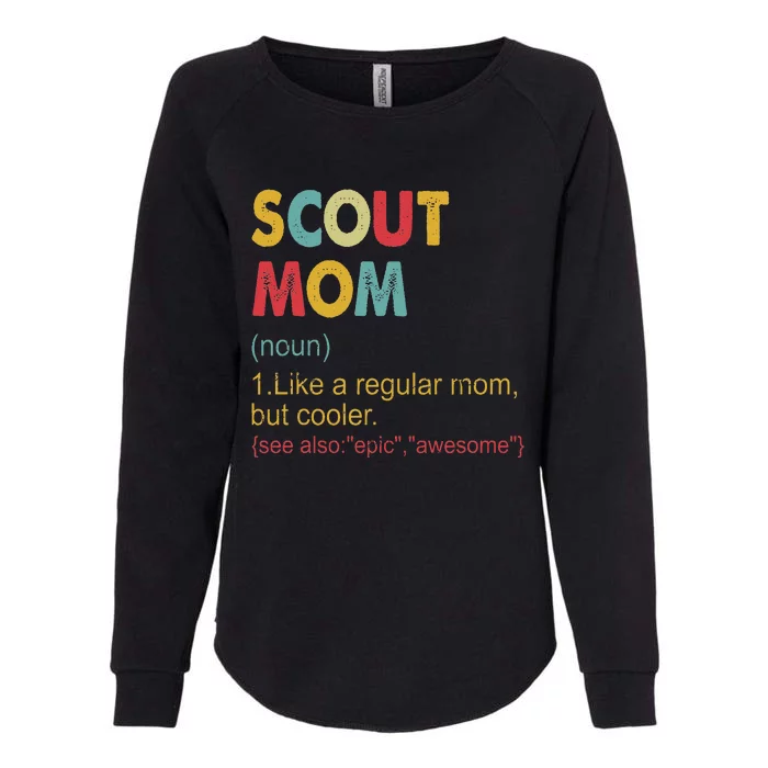 Scout Mom Definition Scout Mom Womens California Wash Sweatshirt