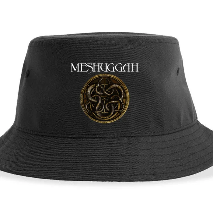 Snake Meshuggah  Design Sustainable Bucket Hat