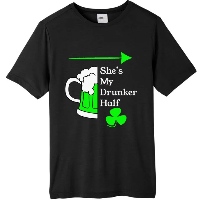 She's My Drunker Half Saint Patrick's Day Couples ChromaSoft Performance T-Shirt