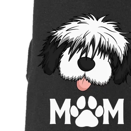 Sheepadoodle Mom Dog Mother Gift Idea for Mother's Day Doggie 3-End Fleece Hoodie