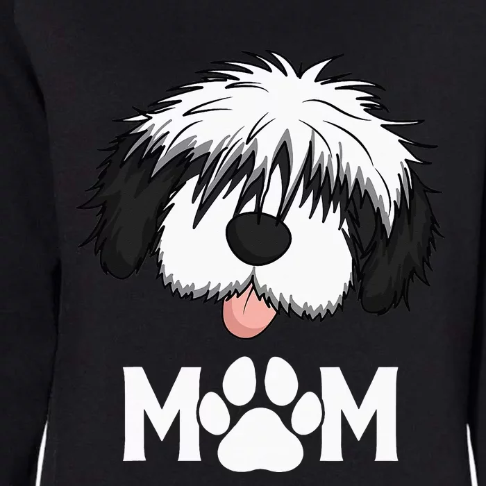 Sheepadoodle Mom Dog Mother Gift Idea for Mother's Day Womens California Wash Sweatshirt