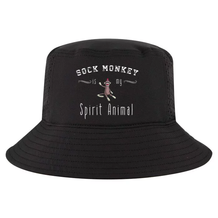 Sock Monkey Design My Spirit Animal Funny Sock Monkey Gifts Cool Comfort Performance Bucket Hat