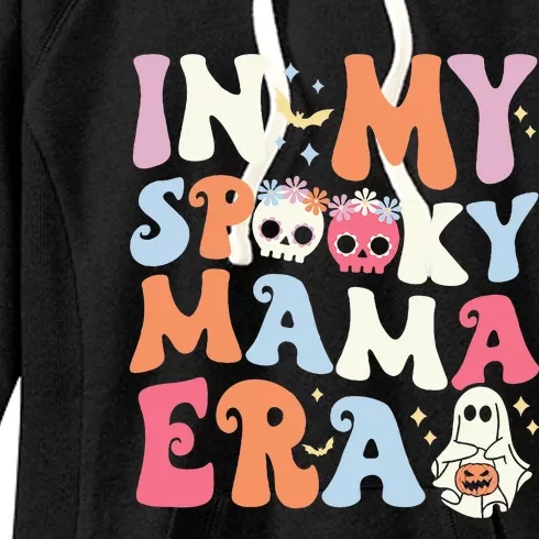 Spooky Mama Era Halloween Witchy Mom Costume Women's Fleece Hoodie