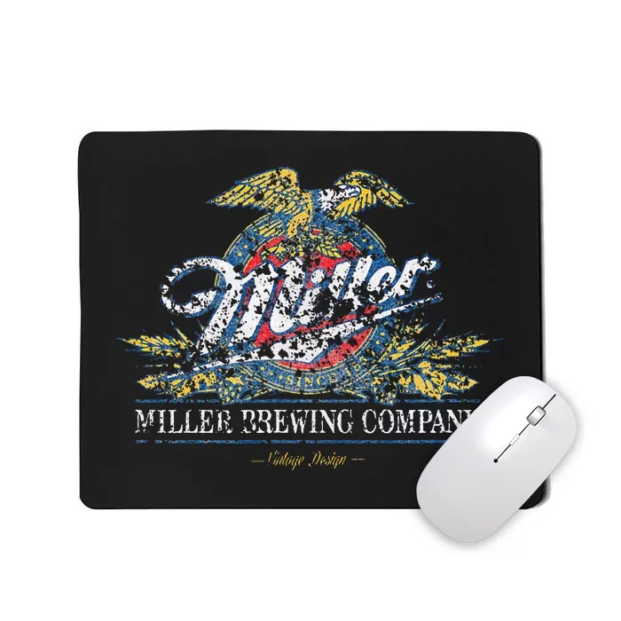 Standard Miller Eagle Crest Beer Mousepad