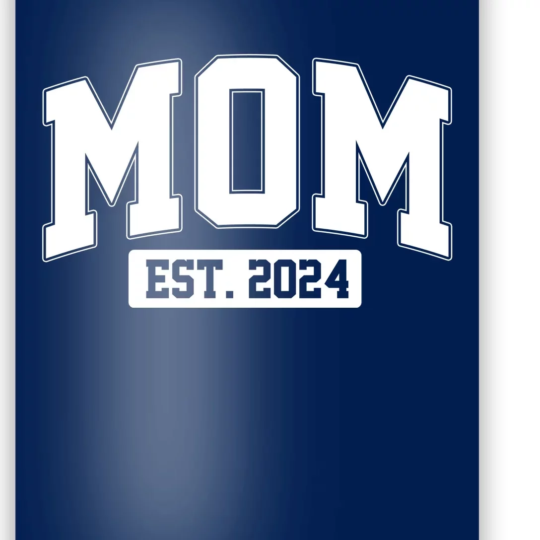 Sporty Mom Est 2024 New Mother Celebrate Mothers Day Poster