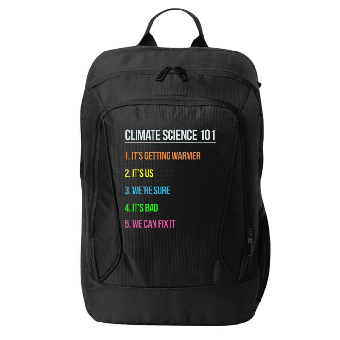 Science March Earth Day Climate Change Scientists TS City Backpack