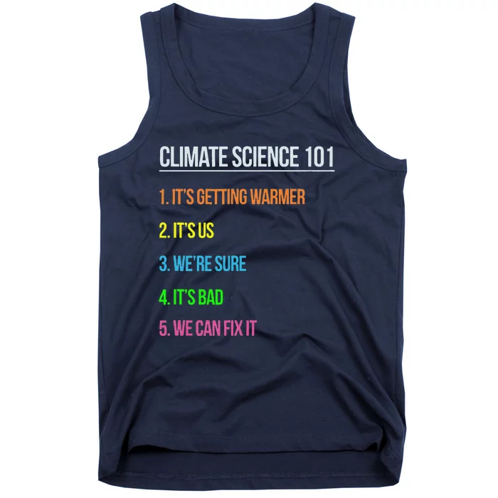 Science March Earth Day Climate Change Scientists TS Tank Top